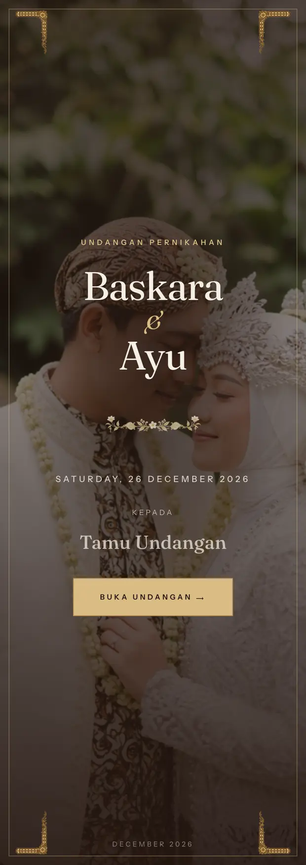 Pratinjau undangan Nusantara Heritage